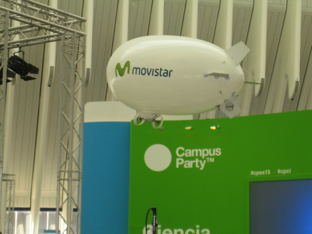 Radio controlled blimps Zeppelin Santiago